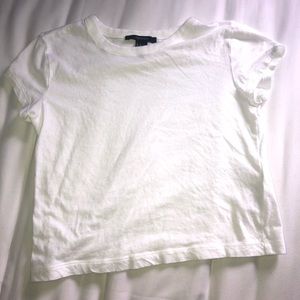 Women’s Forever 21 Medium White Cropped Tee